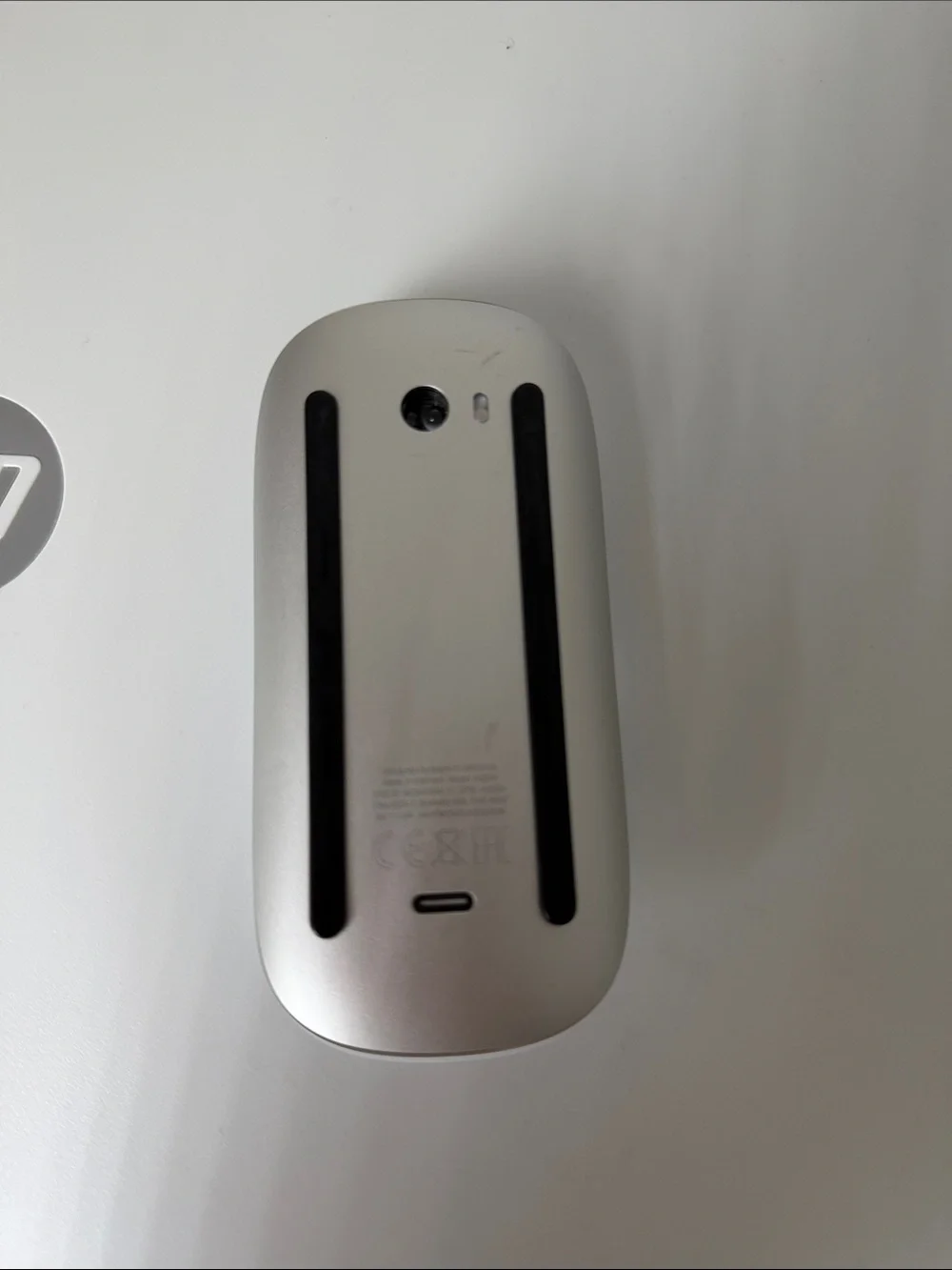 Apple Magic Mouse - White and Silver Wireless Multi-Touch Mouse